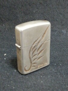 Z3263.ZIPPO ジッポー アーマーケース グロリアス ウィング Glorious Wing オイルライター 中古品 コレクション Zippo