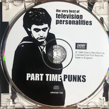 ◆テレビジョン・パーソナリティーズ《Part Time Punks-the very best of television personalties》◆輸入盤_画像3