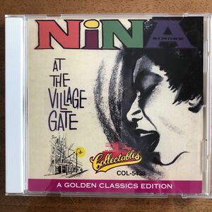 ◆ニーナ・シモン《Live at the Village Gate》◆輸入盤 送料4点まで185円