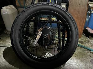 リアホイール 黒仕様 / 　 SRV250 純正 R ホイール　ホイル 4DN (ルネッサ ビラーゴ) 