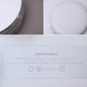 美品 展示品 Switchbot スイッチボット ロボット掃除機 W3011021 K10+ ホワイト 掃除機 専用1年分アクセサリー付き #120※593/c.a/c.fの画像5