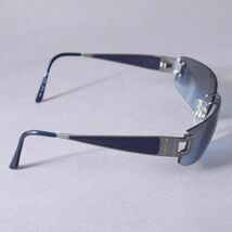 新品同様 BVLGARI ブルガリ サングラス 636 103/8F ブルー ブランド 眼鏡 メガネ メンズ ケース付き #60※0318-98/k.c_画像5
