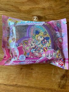 わんだふるぷりきゅあ　プリキュア　まいにちおしゃれセット　チューイングガム　ソーダ味　ヘアアクセサリー　カスタムシール