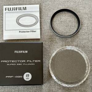 富士フイルム PRF-49S プロテクションフィルター FUJIFILM シルバー 純正品の画像1