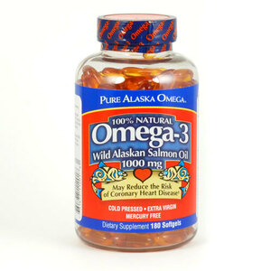 100％ ナチュラル オメガ3 ワイルド アラスカンサーモン omega-3