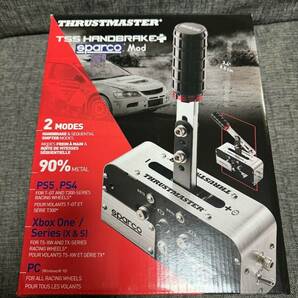 【美品】Thrustmaster スラストマスター TSSハンドブレーキスパルコMod TSS Handbrake Sparco Mod +の画像1