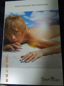 浜崎あゆみ ポストカード ① / 15th Anniversary / フォトカード