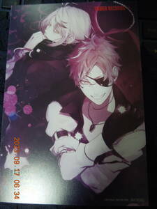 DIABOLIK LOVERS DARK FATE ポストカード / 月浪カルラ 月浪シン / タワーレコード特典 非売品 イラストカード