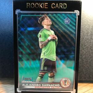 ガルナチョ RC マンチェスター・ユナイテッド　2022-23 Topps Stadium Club Chrome RC Alejandro Garnacho Aqua Wave Refractor /275