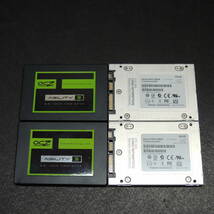 【4台まとめ売り/検品済み】TOSHIBA THNSNS060GBSP / OCZ AGT3-25SAT3-60G (使用時間：144h/186h/351h/460h) 管理:f-17_画像1