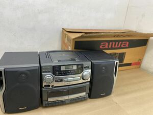 AIWA アイワ コンポ CD カセットテープ ラジオチューナー XG-E1