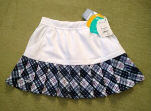 バボラ Babolat テニスウェア PURE スコート PURE SKORT BWG3427 ホワイトMサイズ 