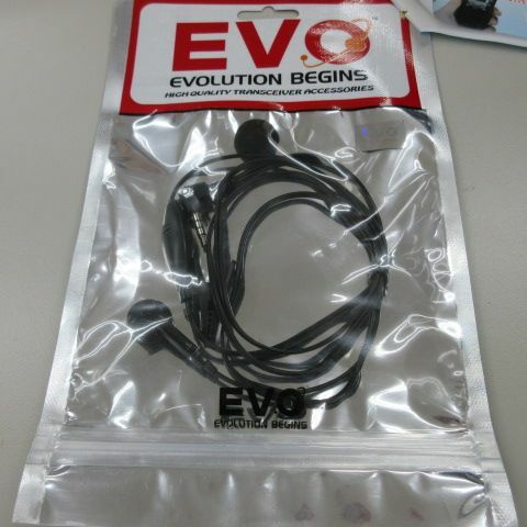 新品未使用　無線　イヤホンマイク　ブラック　EVOLUTION　BEGINS