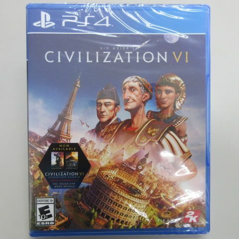 新品未開封 PS4 CIVILIZATION VI プレイステーション4　(き)