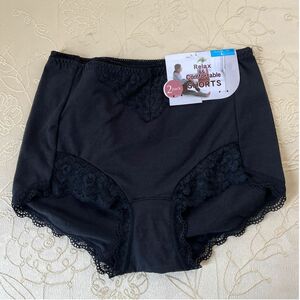アサヒファイブ　Relax Comfortable Shorts 女性用　ショーツ　2枚セット　黒　パンツ　パンティ　Lサイズ