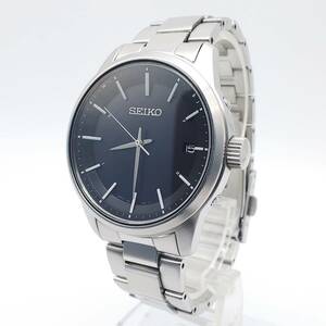 送料無料【電波ソーラー】★セイコー★SEIKO★セイコーセレクション★黒文字盤★7B24-0BR0★メンズ/腕時計/アナログ/クォーツ