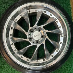 ロリンザータイプ RS8 19インチ メッキホイール 4本セット！！ 19×8.5/9.5j 深リム 激安出品早い者勝ちの画像5