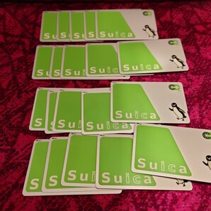 無記名Suica 25枚 美品 残高0円の画像1