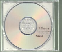 ■Vivid■「7 Days」■配布CD■2nd Anniversary One Man Live■ON AIR WEST■2001.10.16■盤面良好■美品■_画像2