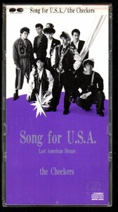 ■チェッカーズ■8cm■CDシングル■「Song for U.S.A.／WA WA WA」■品番:S10A-0064■1988/05/21発売■廃盤■