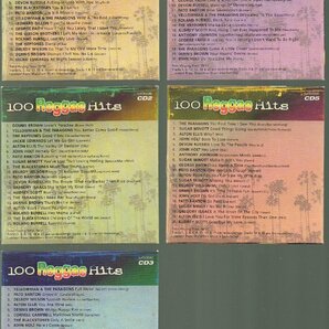 ■「100 Reggae Hits(レゲエ・ヒッツ)」■5CD■Pato Banton/Dennis Brown/Alton Ellis/Dennis Brown/George Faith■品番:LATA558■2006年■の画像4