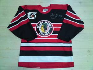 NHL Chicago Blackhawks #27 Jeremy Roenick CCM Authentic Jersey with Roenick Hull Autograph