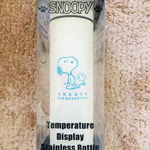 新品　スヌーピー　SNOOPY デジタル温度センサー付き水筒