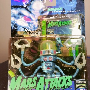 フィギュア/マーズ・アタック/ドゥーム・ロボット/Topps版/当時物/未開封/MARS ATTACKS/ティムバートン/SF/映画/1996/アメトイ/ アメコミの画像1