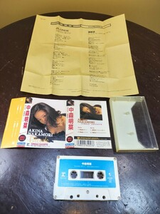 希少/中森明菜/Blonde/清教徒/オリジナルカラオケ/シングル/カセットテープ/1988/10L5-4057/ワーナー・パイオニア/アーミッシュ/当時物