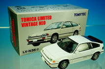 TOMYTEC TOMICA LIMITED VINTAGE NEO LV-N35c Honda BALLADE SPORTS CR-X Si S=1/64_画像1