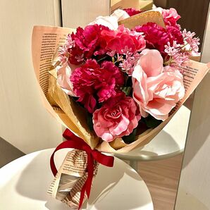 【母の日】　カーネーション　プレゼント　花束 アレンジメント