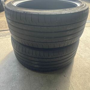 ダンロップSP SPORT MAXX 050 235/40R19 92Y 中古2本セット　2019年製造　五分山　肩べりあり