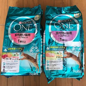 ピュリナワン キャット 室内飼い猫用 2kg