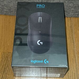 新品 Logicool G-PPD-003WL-BK PRO X SUPERLIGHT ワイヤレス ゲーミングマウス ブラック