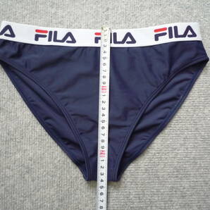 ★新品★FILA フィラ★ 大人女性用 Sサイズ スポーツブルマ ビキニショーツ 女子 ビーチバレー 水着 ネイビー マリンスポーツ 海外XSの画像6