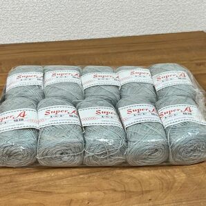 SuperA スーパーA 極細　手編み糸　10個　25g/個