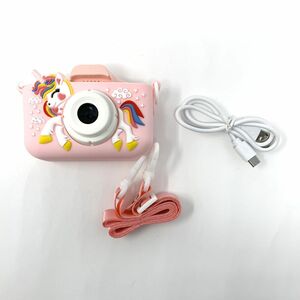 [ one jpy start ] for children camera girl oriented Kids camera Unicorn camera child. toy. camera 1 jpy SEI01_1280