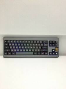 【一円スタート】EPOMAKER キーボード Shadow-X Gasket メカニカル ワイヤレス ホットスワップ対応 ブラック グレー 1円 ☆A06043☆