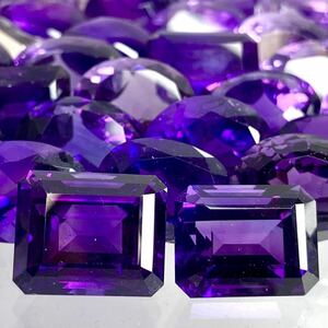 ●天然アメジスト43点おまとめ●m 300ctルース 裸石 宝石 ジュエリー jewerly ジュエリー amethyst 紫水晶 カボション ①