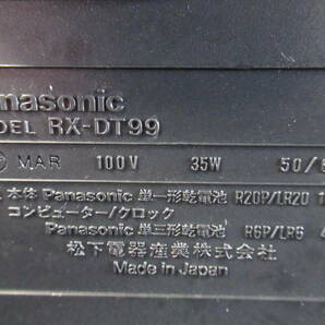 棚11.B1275 Panasonic パナソニック RX-DT99 バブルラジカセ CDラジカセ 現状品の画像9