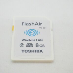 TOSHIBA SDカード FlashAir フラッシュエアー Wi-Fi SDHCカード　8GB　SD-WE008G