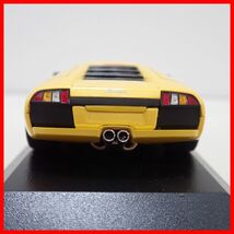 ☆PMA 1/43 ランボルギーニ ムルシエラゴ 2004 Giallo Orion 400103520 Lamborghini Murcielago Yellow metallic ミニチャンプス【10_画像6