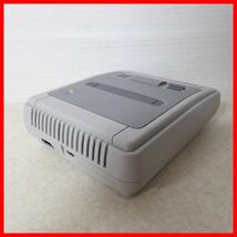 動作品 SFC スーファミ ニンテンドークラシックミニ スーパーファミコン 本体 CLV-301 + ACアダプター まとめてセット Nintendo【10_画像6