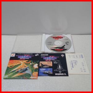 ☆動作保証品 PCE PCエンジン SUPER CD-ROM2 GRADIUS II GOFERの野望 グラディウス II ゴーファーの野望 KONAMI コナミ 箱説ハガキ付【PP