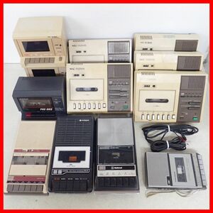 ◇NEC/SANYO/National/HITACHI/FAIR MATE データレコーダーまとめて大量セット PC-6082 PHC-DRII PC-DR311 TRQ-237 CS-665 RQ-309D【40