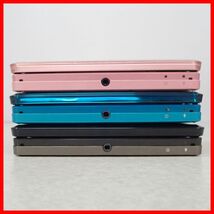 1円〜 動作品 ニンテンドー3DS 本体 CTR-001 コスモブラック/アクアブルー/ミスティーピンク まとめて3台セット Nintendo 箱説付【10_画像5