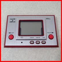 動作品 GAME＆WATCH BALL ゲーム＆ウオッチ ボール クラブニンテンドー復刻版 RGW-001 本体 箱説付 Nintendo 任天堂 club.nintendo【PP_画像2