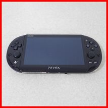 PSVITA プレイステーション・ヴィータ 本体 PCH-2000 ブラック SONY ソニー ジャンク【10_画像1