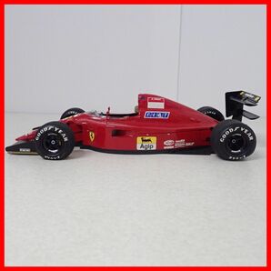 ☆完成品 タミヤ 1/12 フェラーリ 641/2(F190) ITEM 12027 #1 プロスト (リアウイング破損)/#2 マンセル 計2台セット TAMIYA FERRARI 【40の画像4