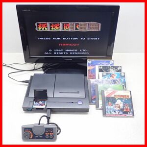 *PCE PC engine DUO body PI-TG8 +blai/.. road middle chronicle etc. soft 6ps.@ together set PCEngine Duo NEC Japan electric with defect goods [20